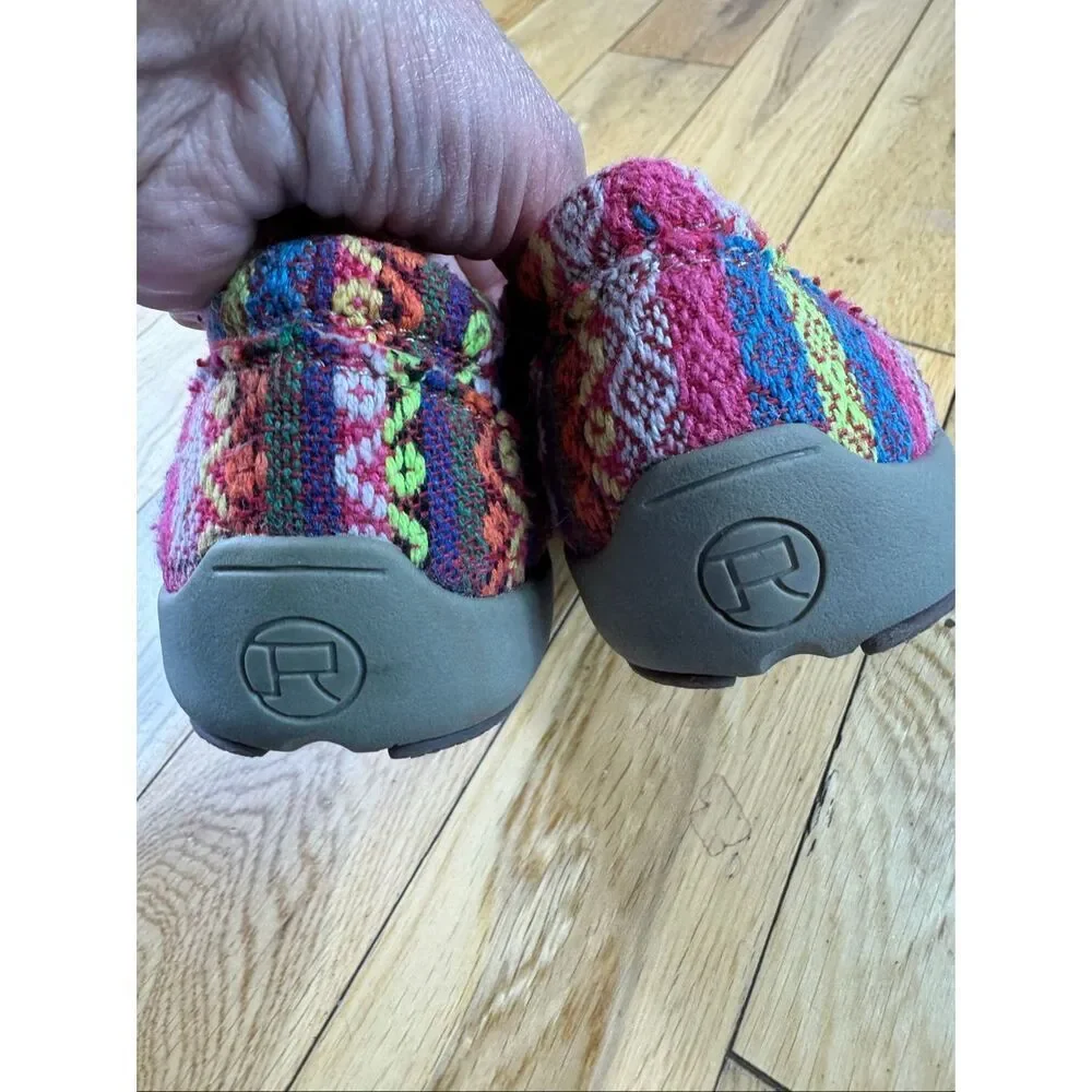 Roper Girls Wovenslip Loafers Shoes Size 1